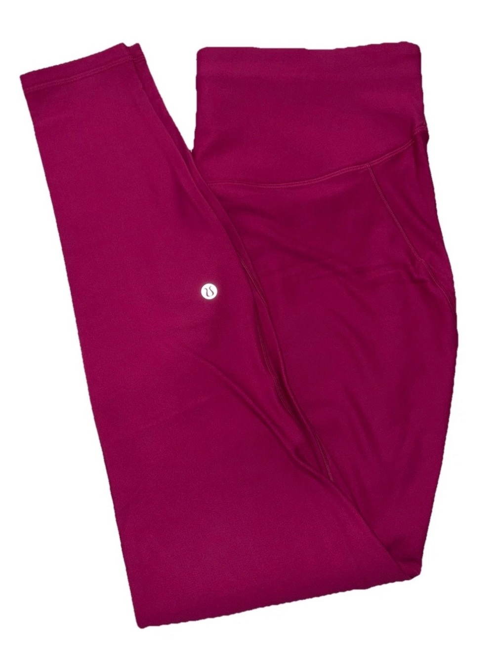 NWT•LULULEMON•SIZE 14•BASE PACE HI RISE 28” L FLEECE PANT•AUTHENTIC•WILD BERRY